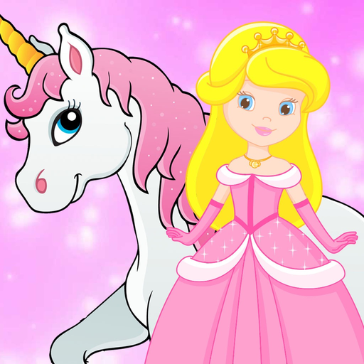 Princess Pony Jigsaw Puzzle for Toddlers and Girl app icon