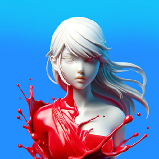 ColorMinis 3D Painting Studio app icon