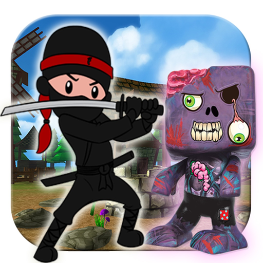 Ninja Zombie Monster Killer -Ninja vs zombie 3D app icon