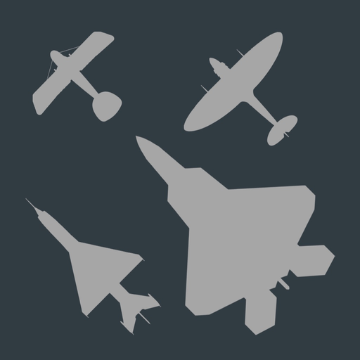 Guess the Military Aircraft app icon