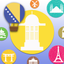 Learn Bosnian Vocabulary Words Baby FlashCards icon