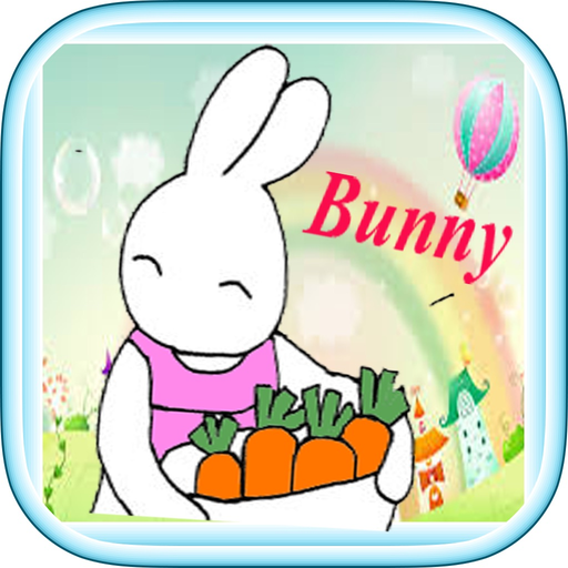 BunnyBunny-Rabit Toons Coloring Book app icon