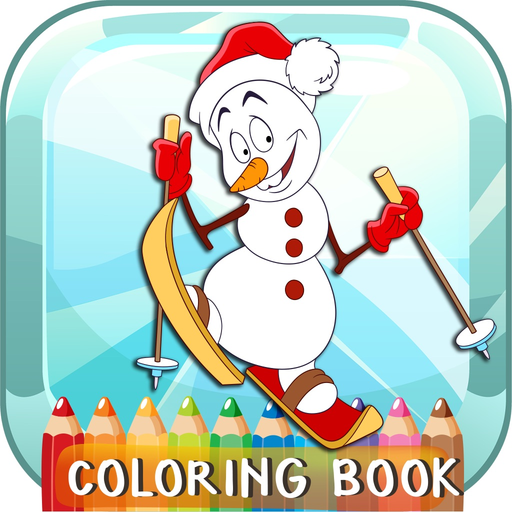 Christmas Coloring Pages For Kids And Toddlers! app icon