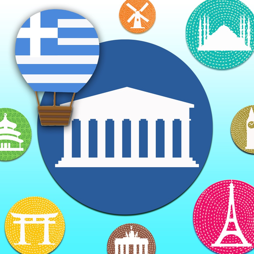 Learn Greek Vocabulary Words Baby FlashCards app icon