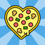 I Love Pizza Sticker Pack icon