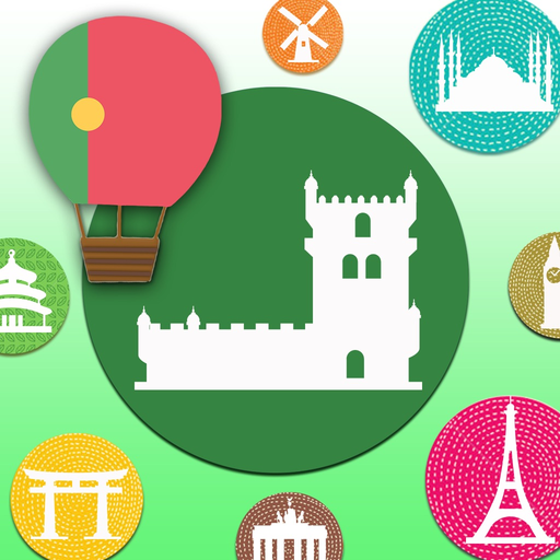 Learn Portugal Portuguese Words&Phrases FlashCards app icon