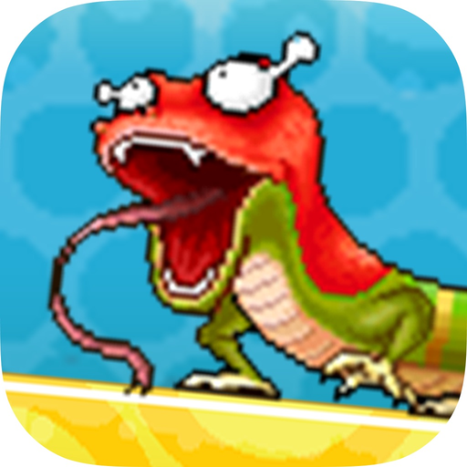 Gecko climbing wall - Lizard Reptiles for rango app icon