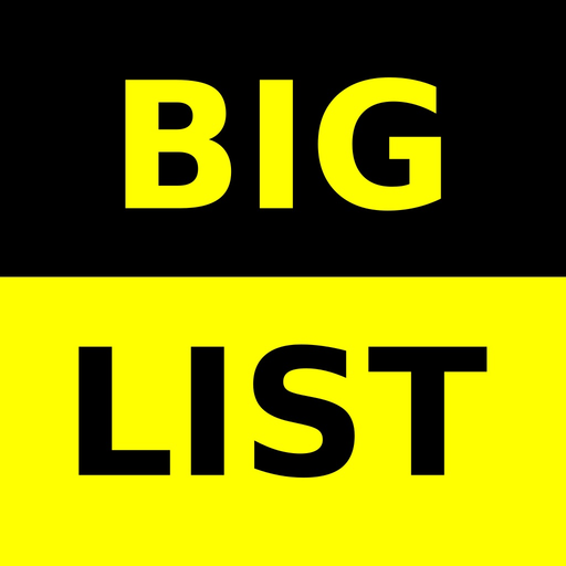 Big List app icon