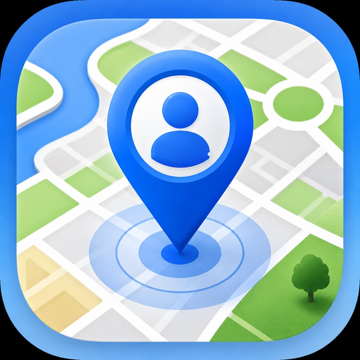 Phone Location Tracker GPS Map app icon