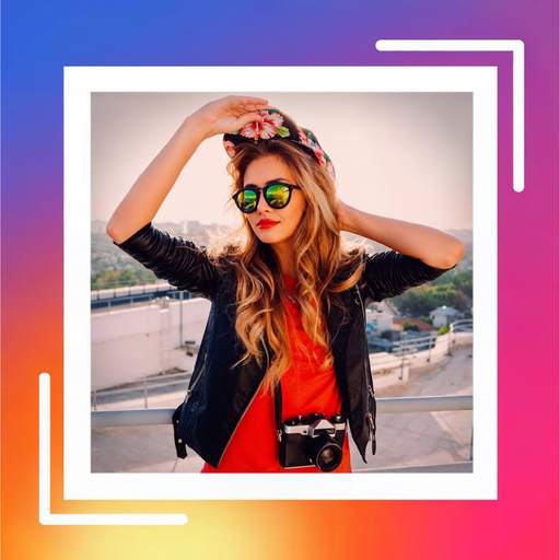 InstantPic no crop for share app icon