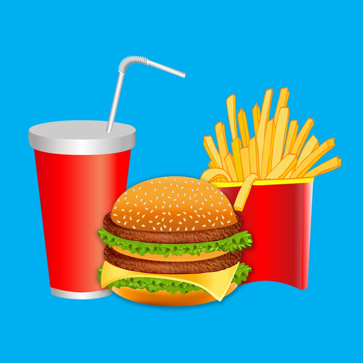 Fast Food Mc Burger Stickers app icon