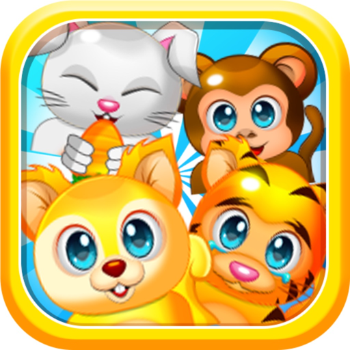 Animal math zoo story game free app icon