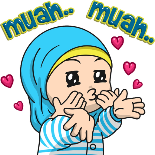 Cute Hijab stickers by EdSants app icon
