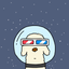 Galaxy Dog 3D Moving! icon