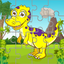 Dinosaur Jigsaw Puzzle Toddler Kids Dino Game Free icon