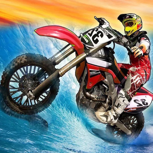 Surfing Dirt Bike Racing app icon