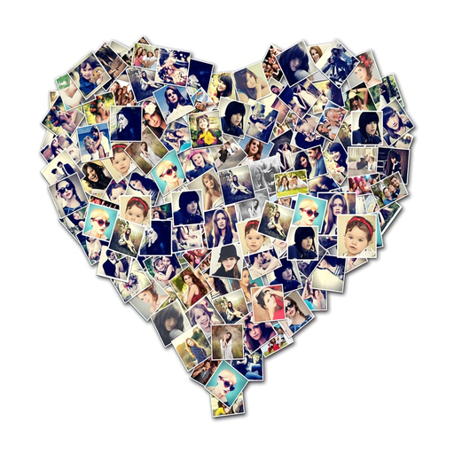 Photo Blend & Shape Collage app icon