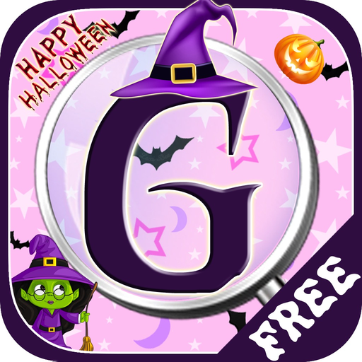 Free Hidden Objects: Halloween Hidden Alphabets app icon