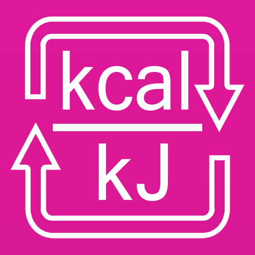 Calories to kilojoules and kJ to Cal converter app icon