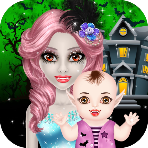 Halloween Mommy & Newborn Baby - Kids Game app icon