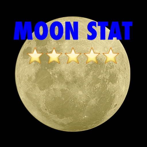 Moon stat - Starlit sky navi app icon