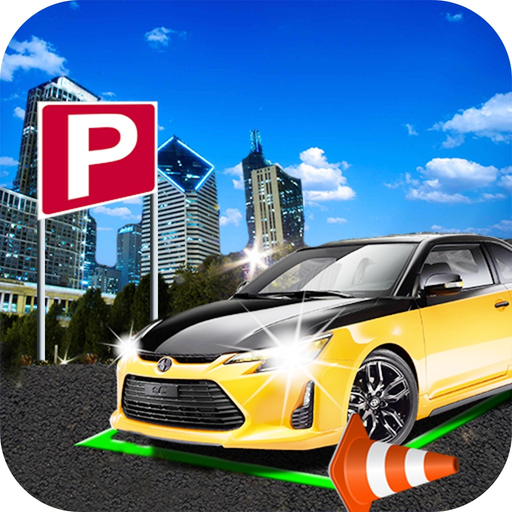 City Car Parking Sim Test 2016-Real Car Driving 3D app icon