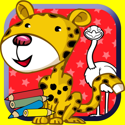 Animals learn colors games preschool activities 3 app icon