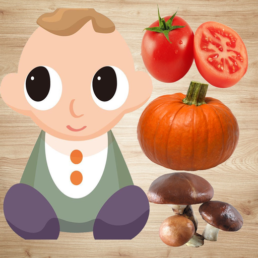 Baby Vegetables Games - Kids English Flashcards app icon