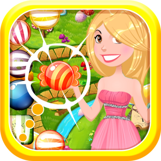 Princess Dress UP Candy Macth 3 Game app icon