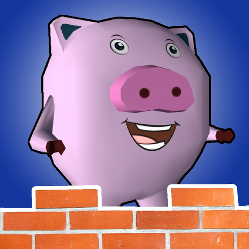 Pig Brick - the fox attack to the pig's house app icon