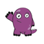 Purple Monster Sticker Pack icon