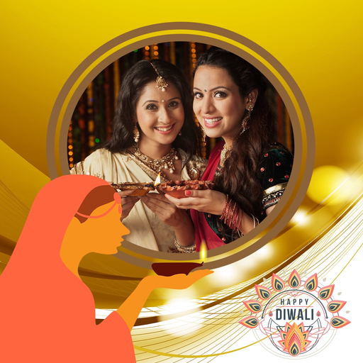 Happy Diwali Festival Frames app icon
