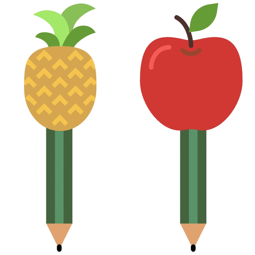 Apple & Pencil app icon