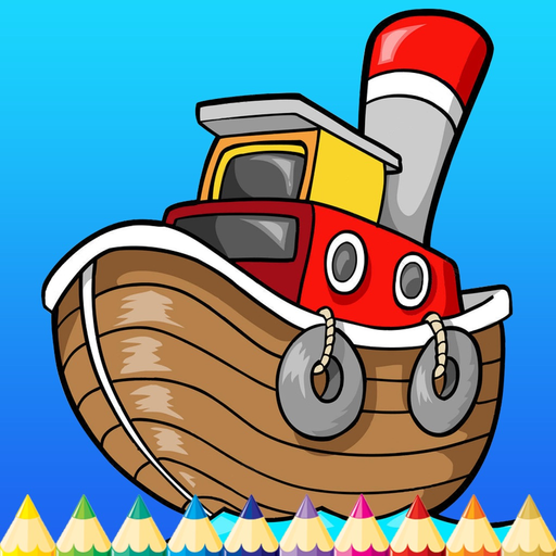 Titanic Painting - Boat coloring book for me app icon