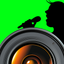 Green Screen Live Video Record icon
