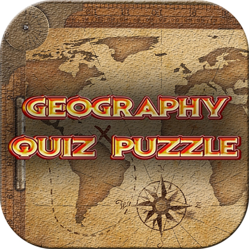 Geography Quiz Puzzle app icon