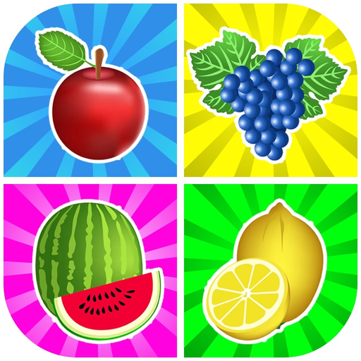 Matching Pairs Fruits-Flashcard Game For Toddlers app icon