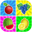 Matching Pairs Fruits-Flashcard Game For Toddlers icon