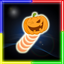 Rolling Halloween Snake And Worm Slither Dot Eater icon