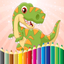 Kids Coloring Book for activity kindergarten Games icon