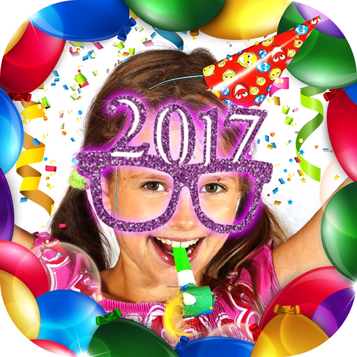 New Year Photo Stickers - Christmas Decorations app icon