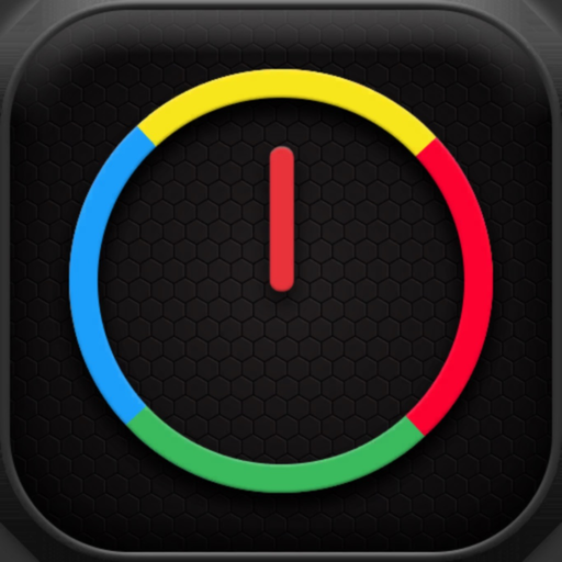 Crazy Wheel- Ticking colors app icon