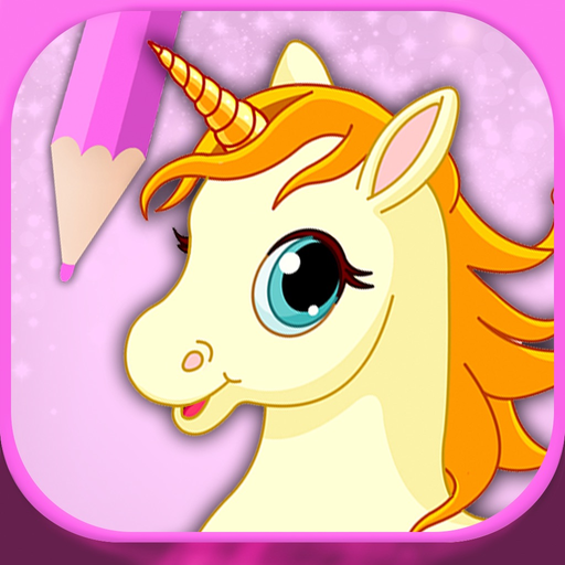 My Unicorns Coloring Book app icon