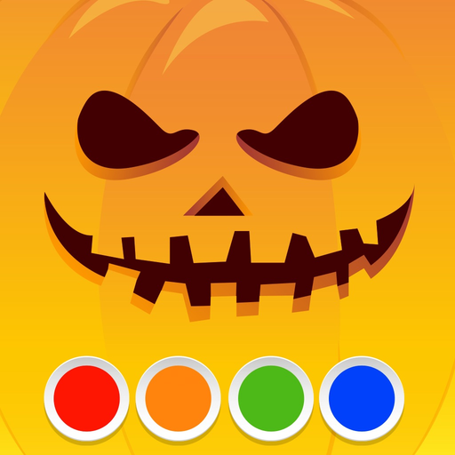 Coloring Your Halloween app icon