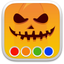 Coloring Book - Halloween icon