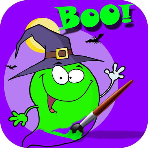 Halloween Coloring Pages Game app icon