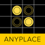 Anyplace Reversi - Othello : black & white icon