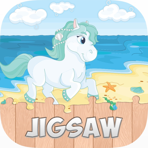 My Pony Princess Jigsaw Puzzles Games For Kids app icon