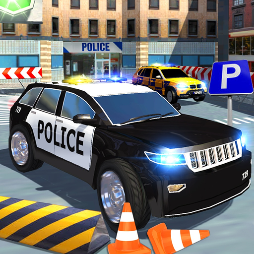 Extreme Police Car Parking 3D app icon