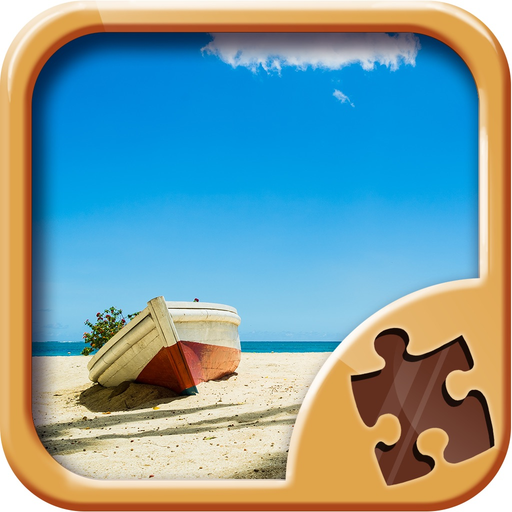 Beach Jigsaw Puzzles - Fun Brain Games app icon